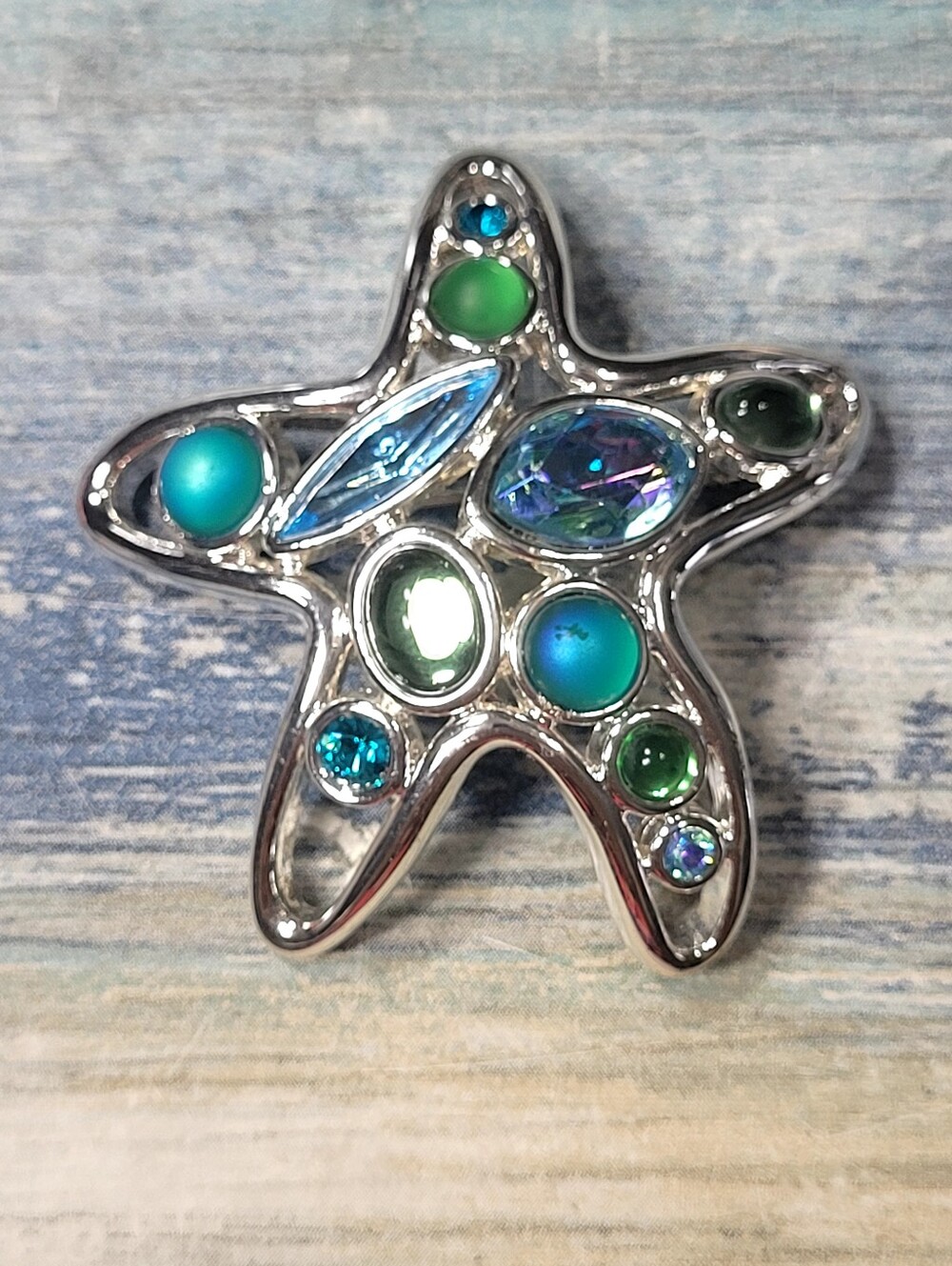 MONET Starfish Brooch - Picture 6 of 7